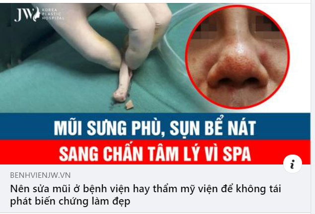 KINH HÃI SPA “LẬU” PHÁ HƯ MŨI, KHÁCH HÀNG CẦU CỨU BÁC SĨ TÚ DUNG