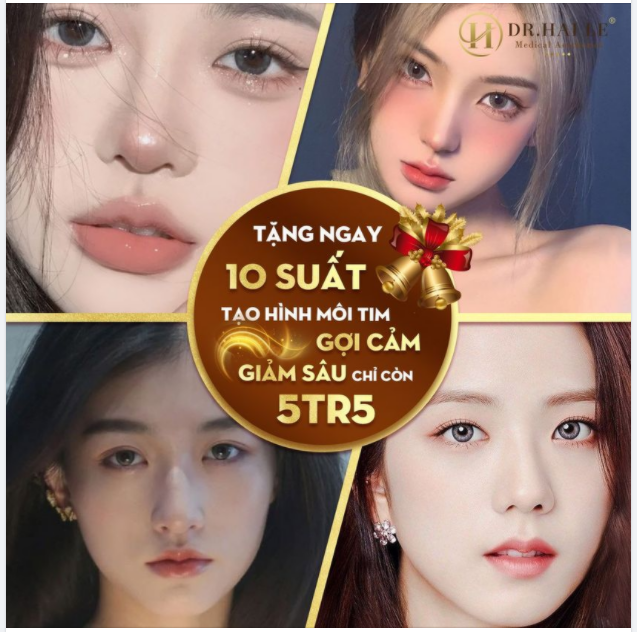Môi quyến rũ giúp hoàn thiện khuôn mặt chuẩn HotGirl.!