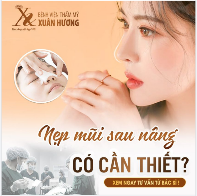 NẸP MŨI SAU NÂNG - THAO TÁC QUAN TRỌNG CỦA QUÁ TRÌNH CHĂM SÓC HẬU PHẪU