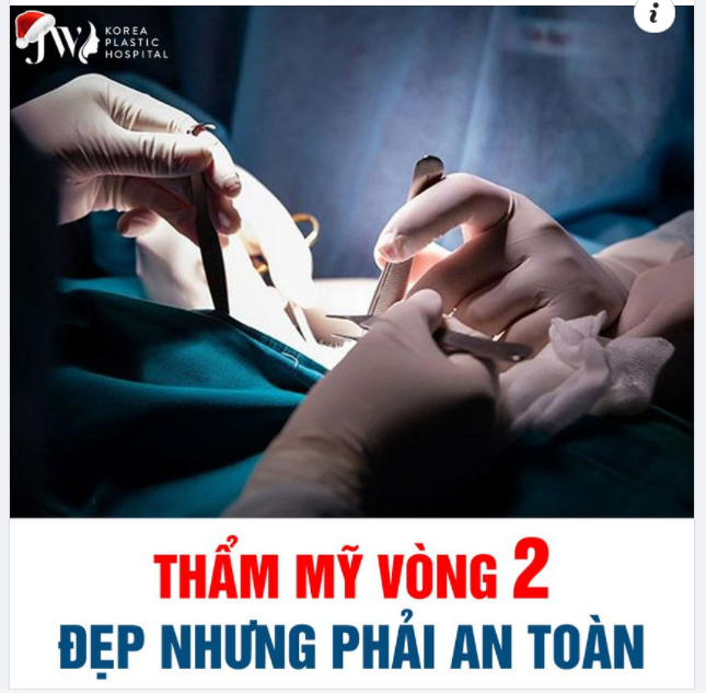 THẨM MỸ VÒNG 2- ĐẸP VẪN AN TOÀN SỨC KHỎE