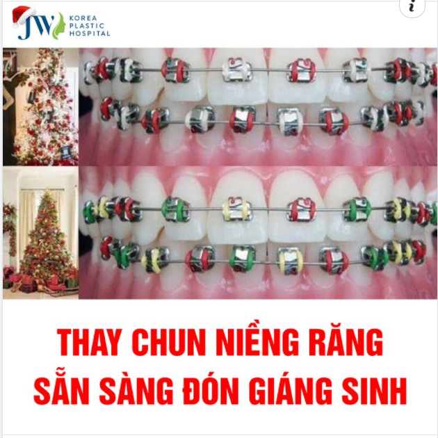 THAY CHUN NIỀNG RĂNG SẴN SÀNG ĐÓN GIÁNG SINH