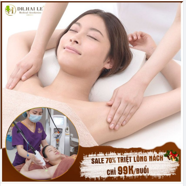 TRIỆT LÔNG CLARITY - Sạch ngay lông nách chỉ sau 1 liệu trình