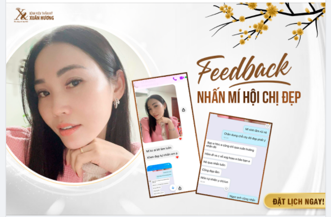 FEEDBACK CỰC XỊN CỦA HỘI CHỊ EM LÀM ĐẸP TẠI XUÂN HƯƠNG