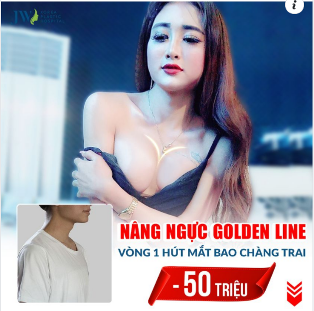 NÂNG NGỰC GOLDEN LINE CĂNG TRÒN ĐẦY BỐC LỬA CHÀNG ĐẮM SAY
