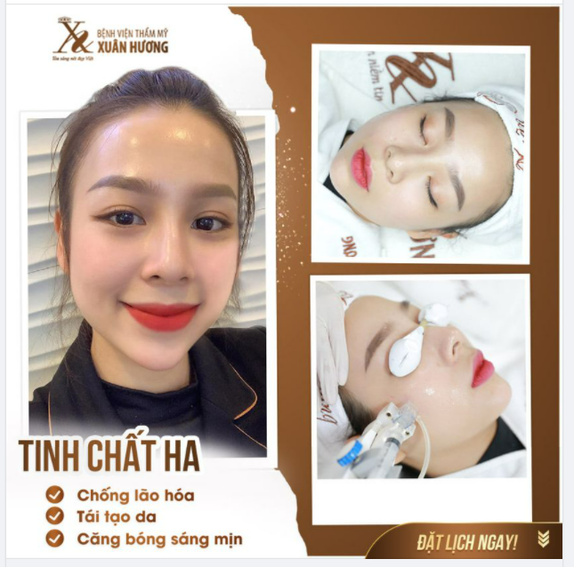SỰ KHÁC BIỆT KHI CHĂM SÓC DA TẠI XUÂN HƯƠNG: CĂNG BÓNG TỨC THÌ SAU 1 LẦN ĐƯA TINH CHẤT HA