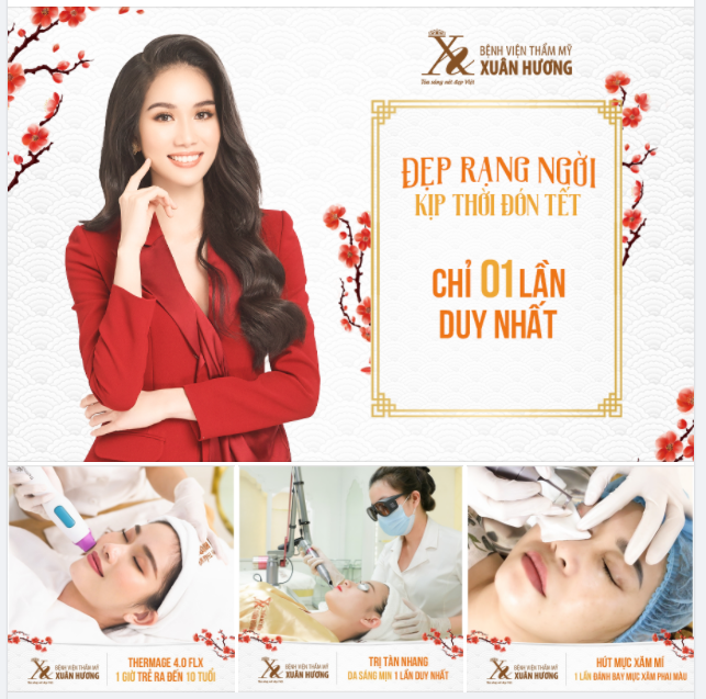 TRẺ HÓA LÀN DA ĐÓN TẾT CÙNG TOP 3 DỊCH VỤ AN TOÀN TẠI XUÂN HƯƠNG