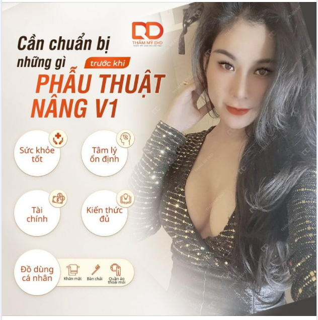 CẦN CHUẨN BỊ GÌ TRƯỚC KHI PHẪU THUẬT NÂNG V1