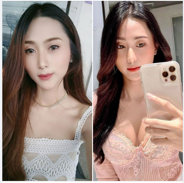 Nhìn ngực đẹp to tròn, căng mướt mịn thế kia cứ bị thích í, công nhận phụ nữ có tí ngực vào nhìn gợi cảm hẳn, mặc gì cũng đẹp. Thay đổi một trời một vực luôn.