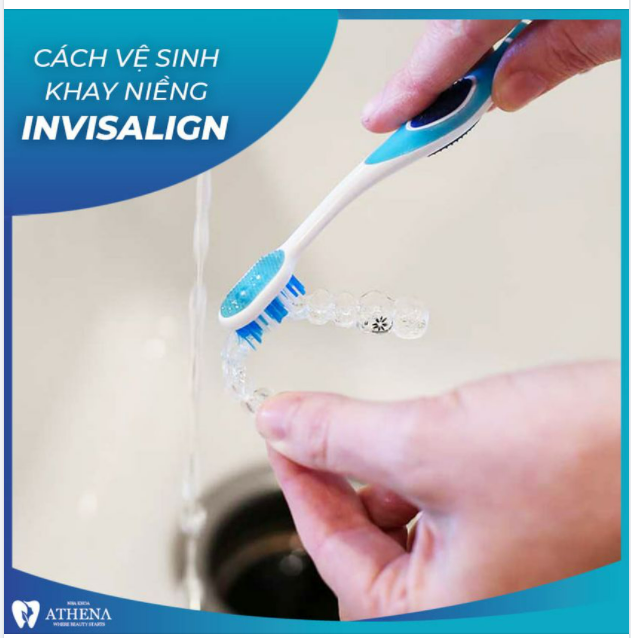 CÁCH VỆ SINH KHAY NIỀNG INVISALIGN