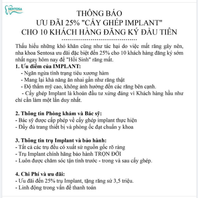 CẤY GHÉP IMPLANT - GIẢI PHÁP TỐT NHẤT KHI MẤT RĂNG