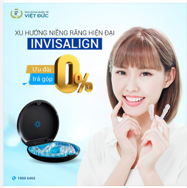 INVISALIGN - XU HƯỚNG NIỀNG RĂNG HIỆN ĐẠI NIỀNG RĂNG KHÔNG AI BIẾT ƯU ĐÃI TRẢ GÓP LÃI SUẤT 0%