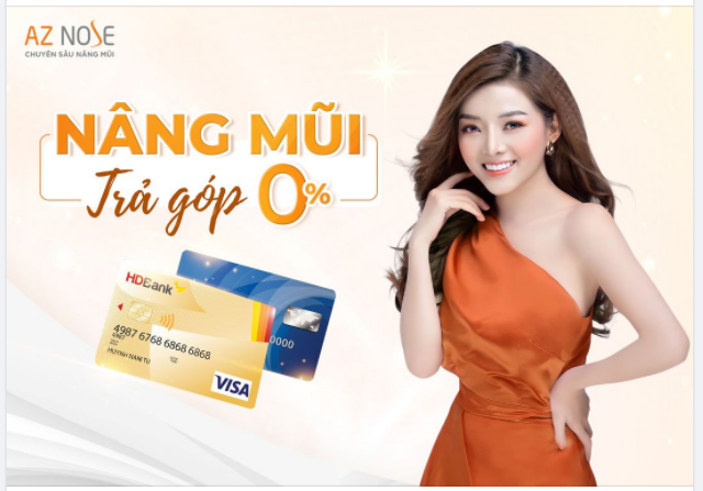 NÂNG MŨI NHẸ VÍ CÙNG CHƯƠNG TRÌNH TRẢ GÓP 0%