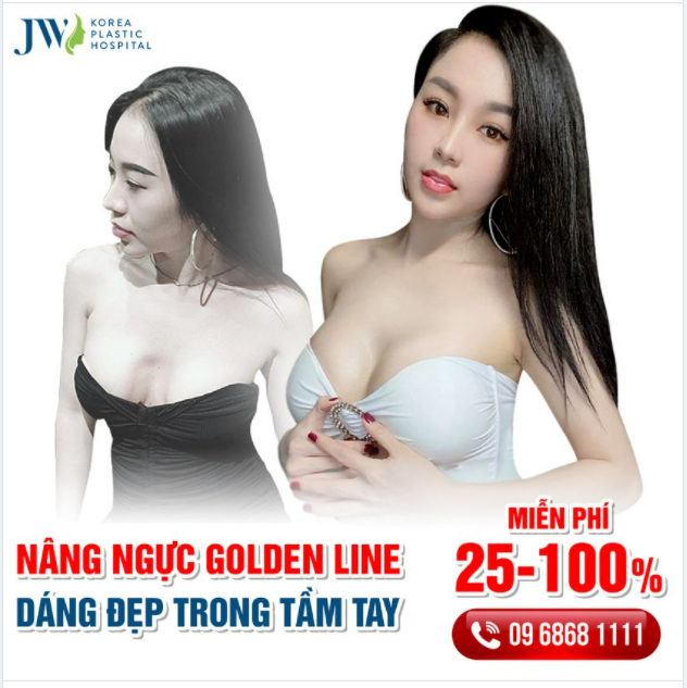 NÂNG NGỰC GOLDEN LINE - THÂN HÌNH NÓNG BỎNG TRONG TẦM TAY