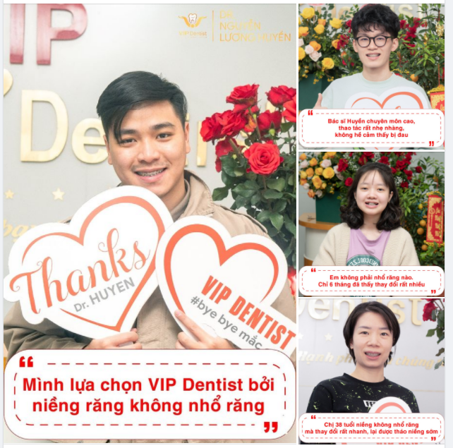 NIỀNG RĂNG KHÔNG NHỔ RĂNG - TRẢI THẢM ĐỎ CHO NỤ CƯỜI MƠ ƯỚC