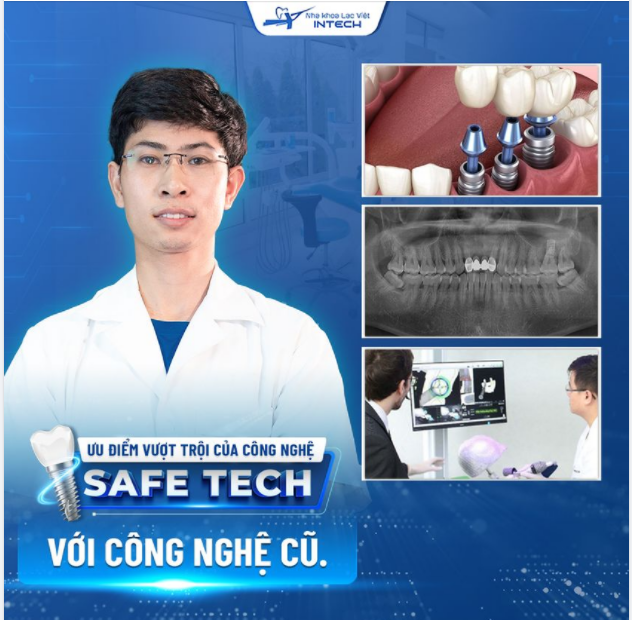 TRỒNG RĂNG CÔNG NGHỆ SAFE TECH KHÁC GÌ TRỒNG RĂNG CÔNG NGHỆ THÔNG THƯỜNG