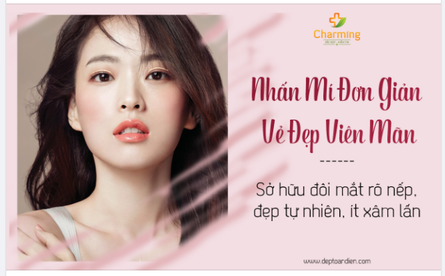 VẺ ĐẸP VIÊN MÃN NHỜ NHẤN MÍ ĐƠN GIẢN
