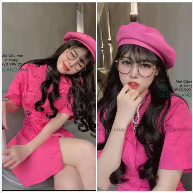Vị khách Hotgirl sau 6 tháng nâng mũi của bác sĩ Khải