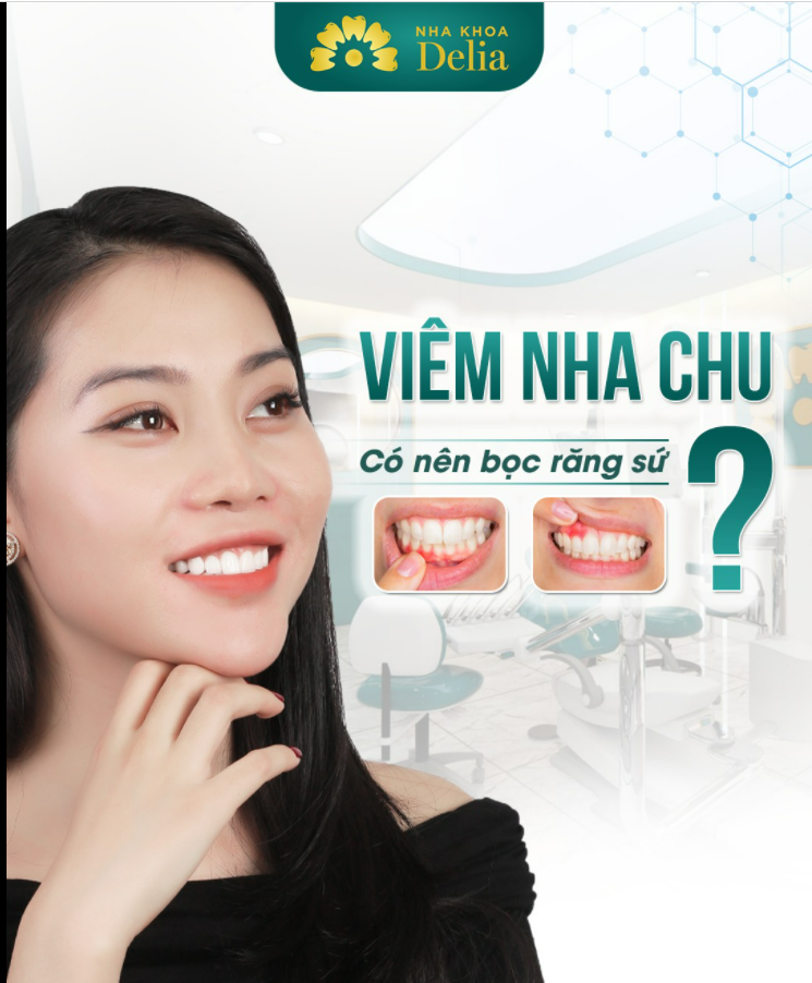 Viêm nha chu - Xử lý triệt để trước khi bọc răng sứ