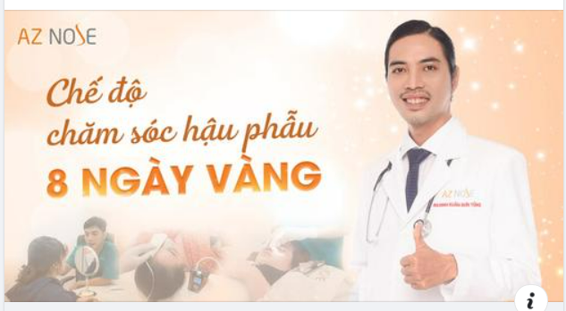 8 ngày vàng sau nâng mũi quan trọng như thế nào