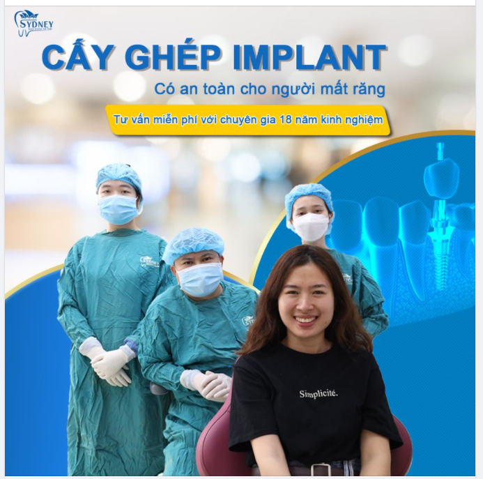 CẤY GHÉP IMPLANT CÓ AN TOÀN CHO NGƯỜI MẤT RĂNG