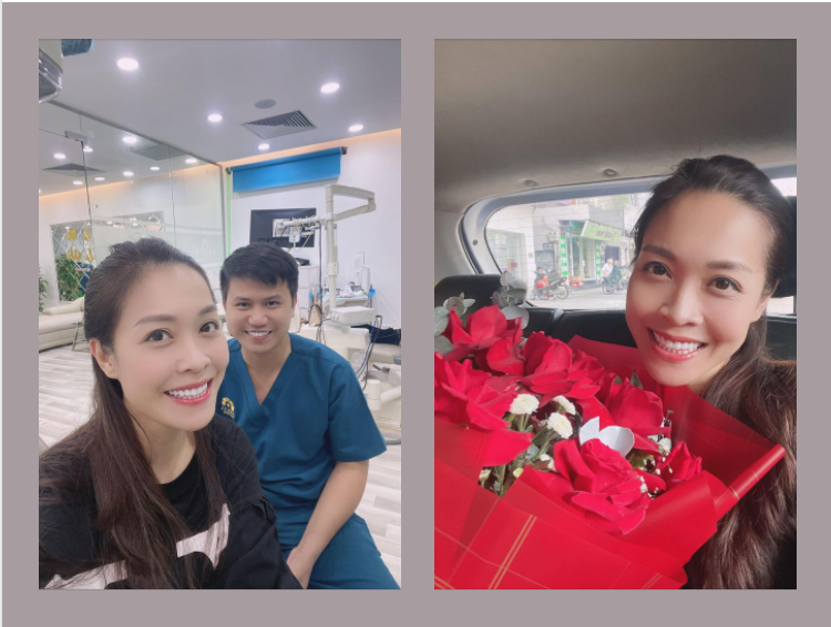 Delia chúc chị Trang luôn rạng rỡ mỗi ngày với nụ cười khỏe đẹp tràn đầy tự tin