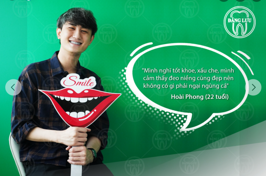 Đến Nha Khoa Đăng Lưu niềng răng– Bạn chỉ cần đặt niềm tin & kiên trì