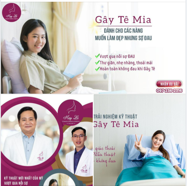 Em sợ đau lắm, vậy có làm thẩm mỹ V1 và thẩm mỹ Mũi được không
