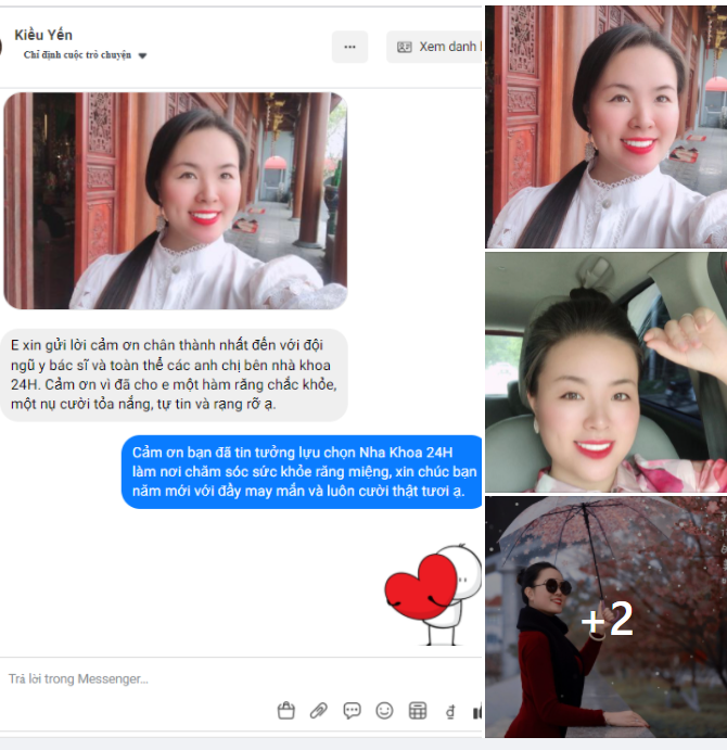 FEEDBACK Của Khách Hàng Làm Răng Sứ Thẩm Mỹ tại Nha Khoa 24H TP. Hòa Bình