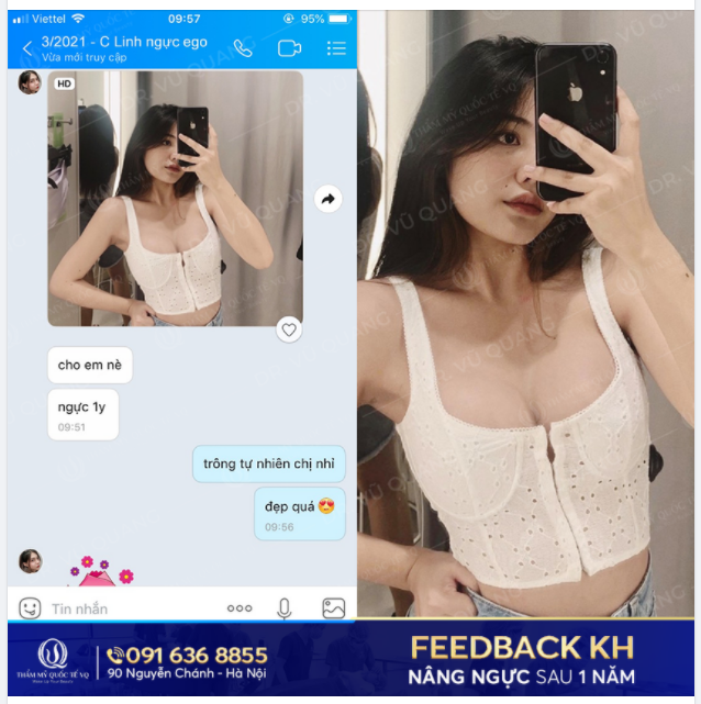 Ngực đẹp khỏi chê - không mê hơi phí