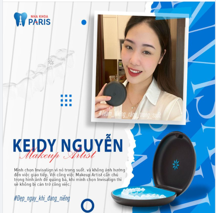 Niềng răng có giới hạn công việc của một Makeup Artist?