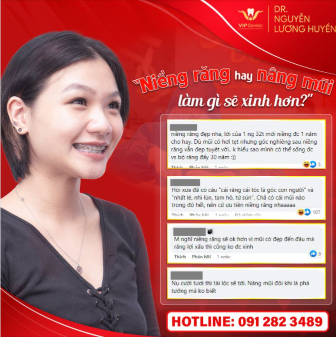 NIỀNG RĂNG HAY NÂNG MŨI. CHỌN LÀM GÌ SẼ XINH HƠN?