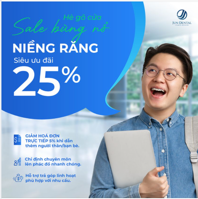 RĂNG ĐẸP HƠN MỖI NGÀY TỪ KHI NIỀNG RĂNG