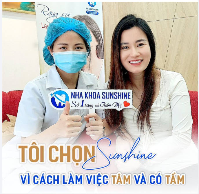 TẠI SAO SUNSHINE LÀ ĐỊA CHỈ UY TÍN VỀ THẨM MỸ RĂNG SỨ
