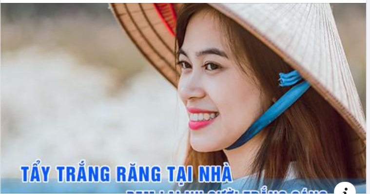 Tẩy trắng răng tại nhà