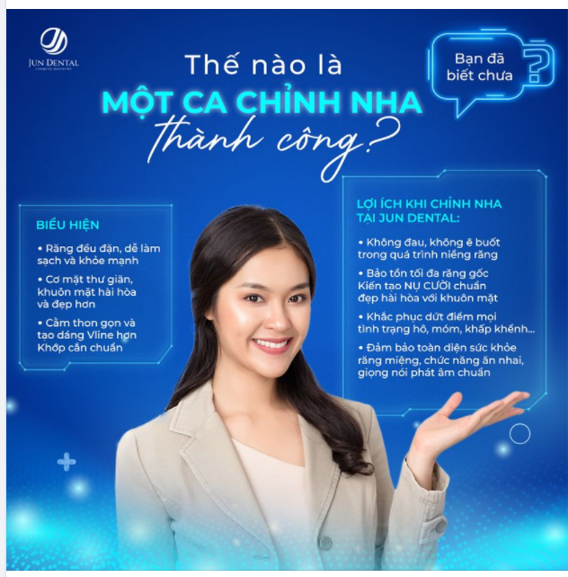 THẾ NÀO LÀ MỘT CA CHỈNH NHA THÀNH CÔNG