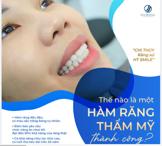 THẾ NÀO LÀ MỘT HÀM RĂNG THẨM MỸ THÀNH CÔNG?