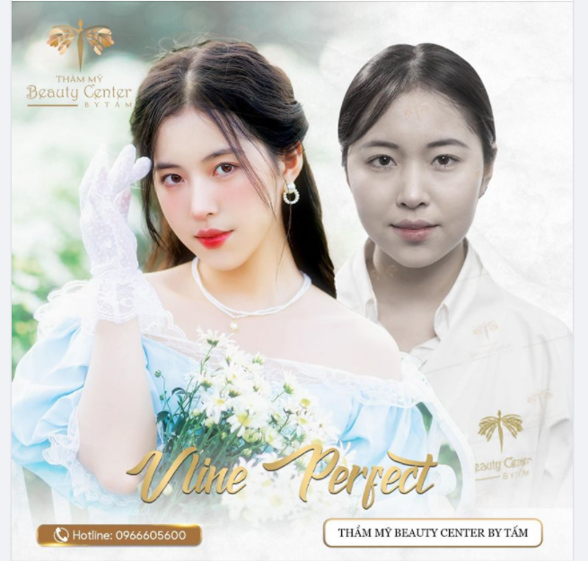 Thọn gọn hàm Vline Perfect đẹp tựa nàng thơ chỉ với 45 phút thực hiện tại Tấm