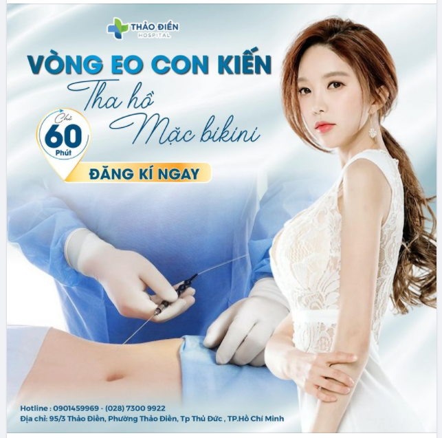 VÒNG EO CON KIẾN - THA HỒ MẶC BIKINI