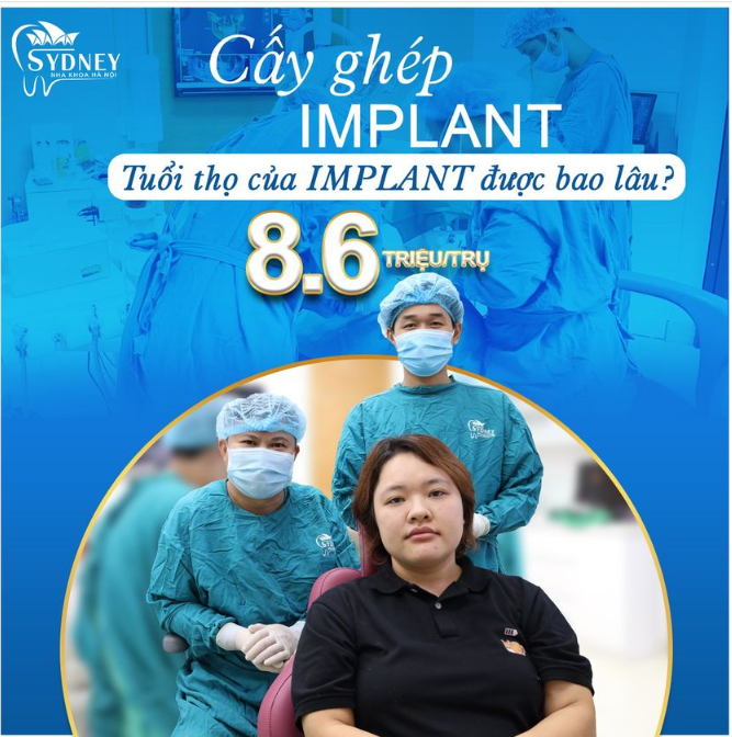 ĐỘ BỀN CỦA RĂNG IMPLANT NHƯ THẾ NÀO 