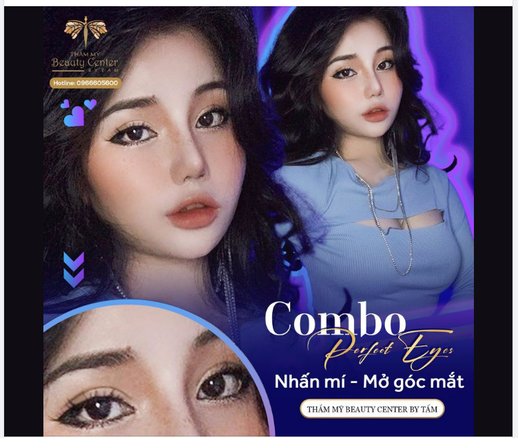 HOT GIRL THU THUỶ SIÊU XINH ĐẸP SAU 4 THÁNG THỰC HIỆN NHẤN MÍ - MỞ GÓC TRONG TẠI THẨM MỸ BEAUTY CENTER BY TẤM