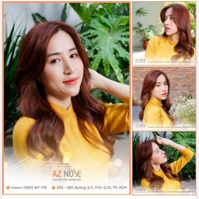 Khoe nhẹ vẻ đẹp trong veo của nàng thơ nhà AZ NOSE đây ạ!