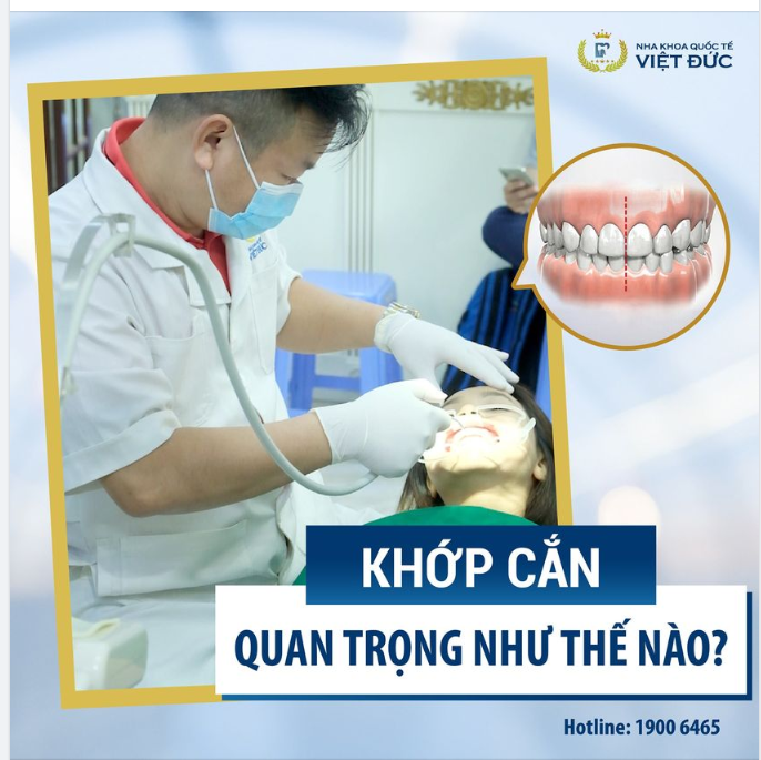 KHỚP CẮN QUAN TRỌNG NHƯ THẾ NÀO