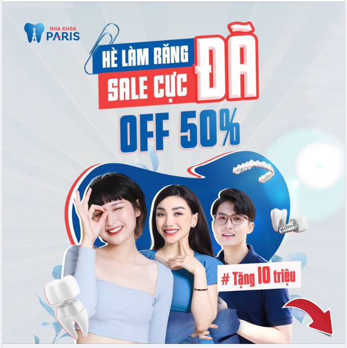 LÀM RĂNG ĐÓN HÈ, SALE CỰC ĐÃ
