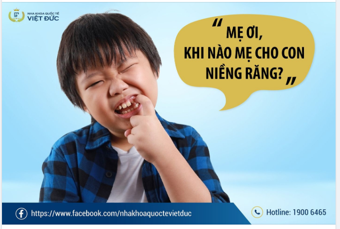 “MẸ ƠI, KHI NÀO MẸ CHO CON NIỀNG RĂNG?”