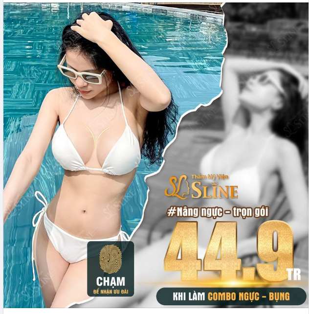 Nâng ngực trọn gói chỉ với 44,9tr bảo hành trọng đời.