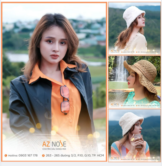 Nét đẹp lai Tây của khách hàng đến từ Đồng Tháp