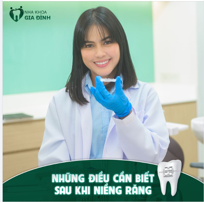 NHỮNG ĐIỀU CẦN BIẾT SAU KHI NIỀNG RĂNG