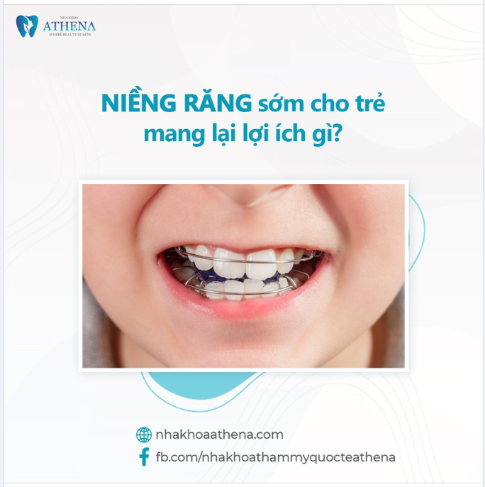 NIỀNG RĂNG SỚM CHO TRẺ MANG LẠI LỢI ÍCH GÌ?