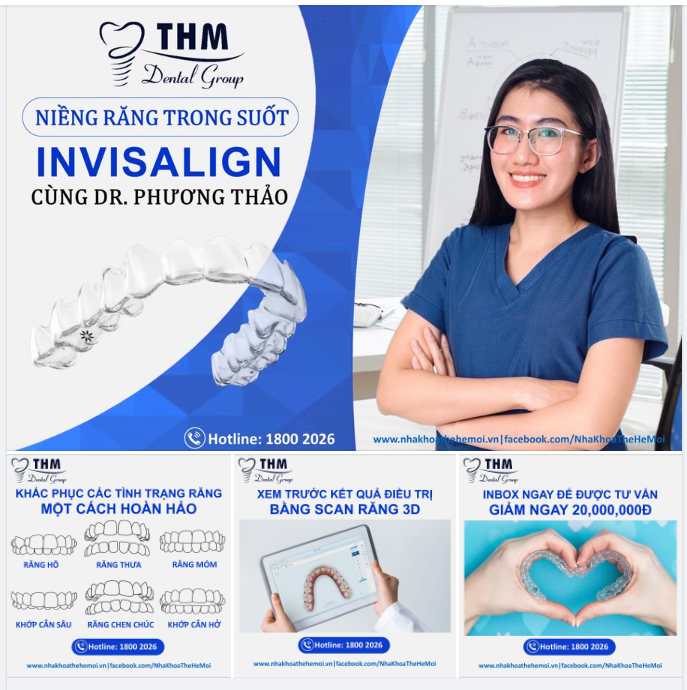 NIỀNG RĂNG TRONG SUỐT INVISALIGN CÙNG DR. PHƯƠNG THẢO