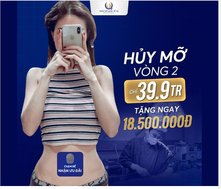 OFF cực sâu - Chỉ 39,9tr khi Hủy mỡ v2 Body Jet Extra Đặc biệt Tặng ngay 18,5tr ​​​​​​​ Giảm 40% dịch vụ đi kèm.